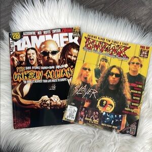 Hammer metal unholy Alliance & BW&BK Magazine Featuring Slayer